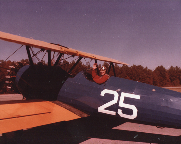 Jim Pittman in Stearman001