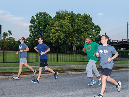 Step by Step: Medical student helps rebuild lives of those impacted by homelessness through running