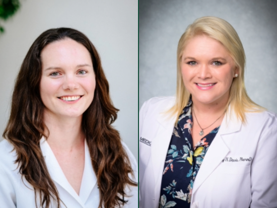 Headshots of Drs. Karen Jaunaraj and Brittney Davis