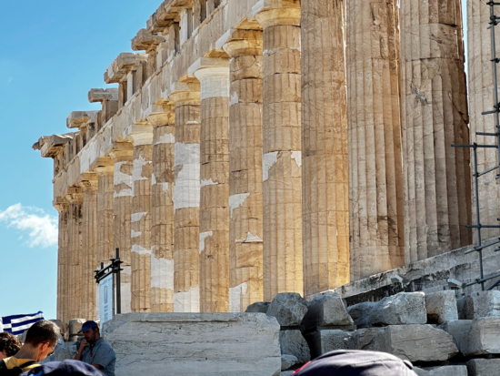 Parthenon temple on the Acropolis in Athens, Greece