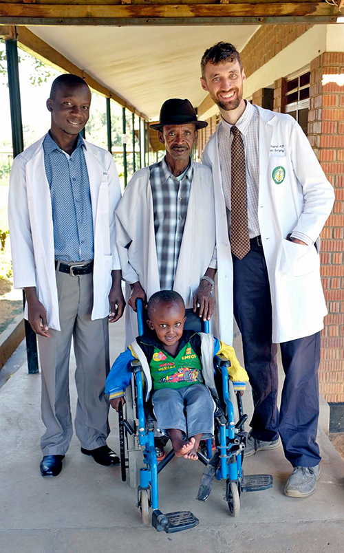 Dr. Jacob Lepard visits the Cure Children's Hospital of Uganda as part of a global surgery fellowship hosted by UAB and the Program in Global Surgery and Social Change at Harvard Medical School.