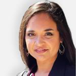 Professional woman wearing a suit