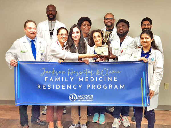 Family Medicine Cup 2024 winners from Jackson Family Medicine Residency Program
