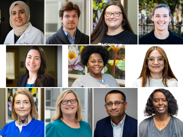 Staff photos for Family and Community Medicine service award honorees