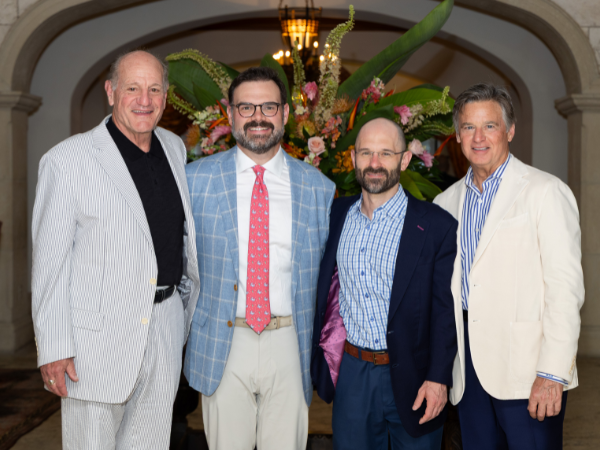 Hadley with GNS leadership