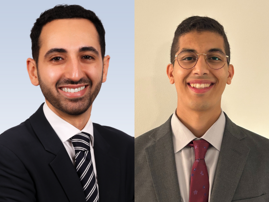 Ethan Madison, DDS, Periodontology Resident and Faris Zaibaq, M.D./Ph.D candidate