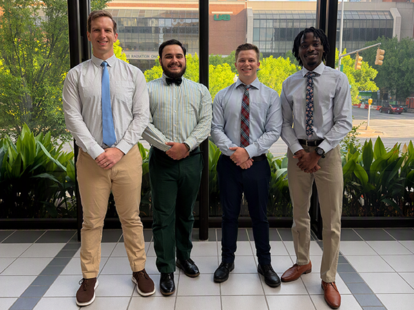 Four new incoming PM&R class of 2030 residents