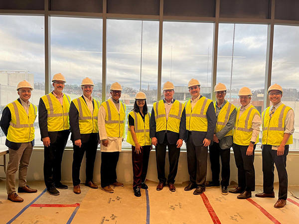 Merz Therapeutics and UAB tour training room