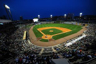 Regions Field at Night