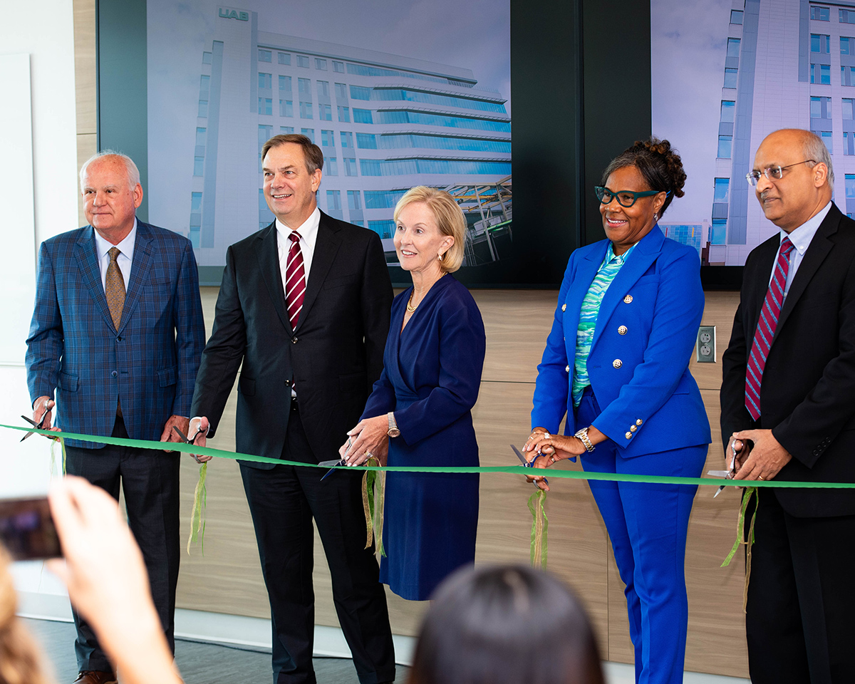 uab rehabilitation pavilion ribbon cutting 2025