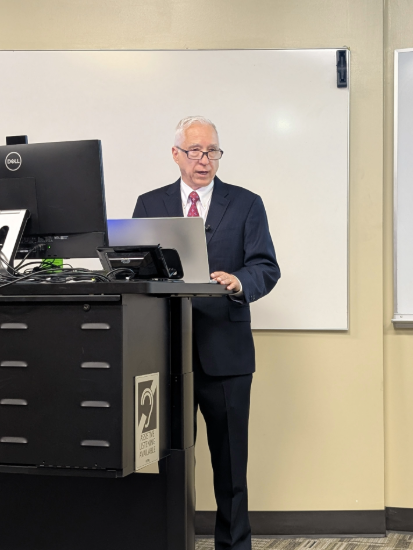 Dr. J. Victor Garcia-Martinez delivers the 2026 Microbiology State of the Department