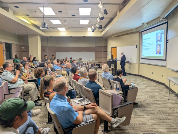 Crowd at Department of Microbiology's State of the Department 2026