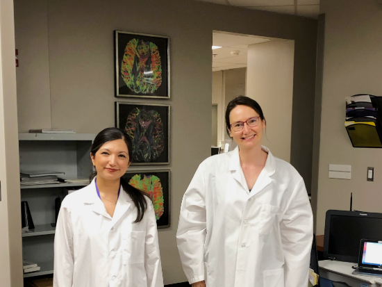 Photo of Pinar Demirayak, Ph.D., and Kristina Visscher, Ph.D.