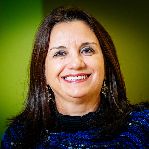 Environmental head shot of Dr. Isabel Scarinci, PhD (Professor, Preventive Medicine), 2017.