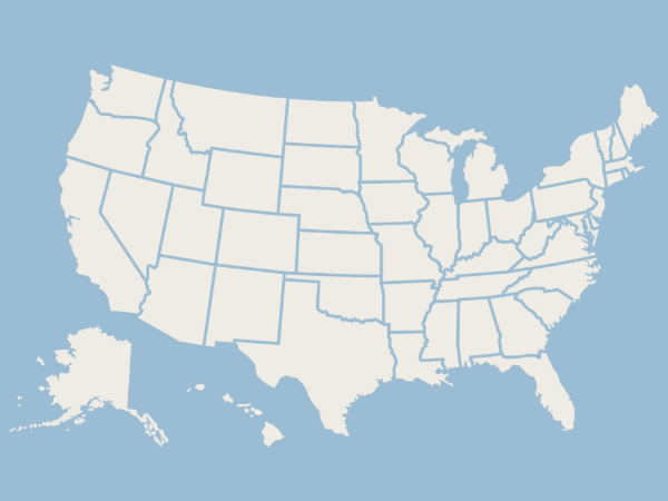 United States map