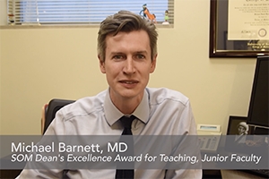 Dean&#039;s Excellence Award winner profile: Michael Barnett, M.D., MS, FAAP, FAAHPM