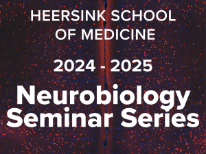 Neurobiology Seminar Series: Insights from leading experts and emerging talent