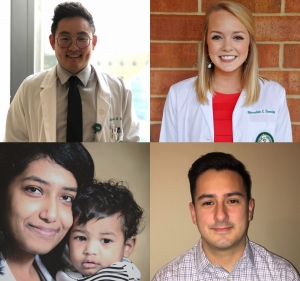 Spotlight on First Year Students Justin Kim, Meredith Thomley, Poojitha Balakrishnan, &amp; Tony Meza