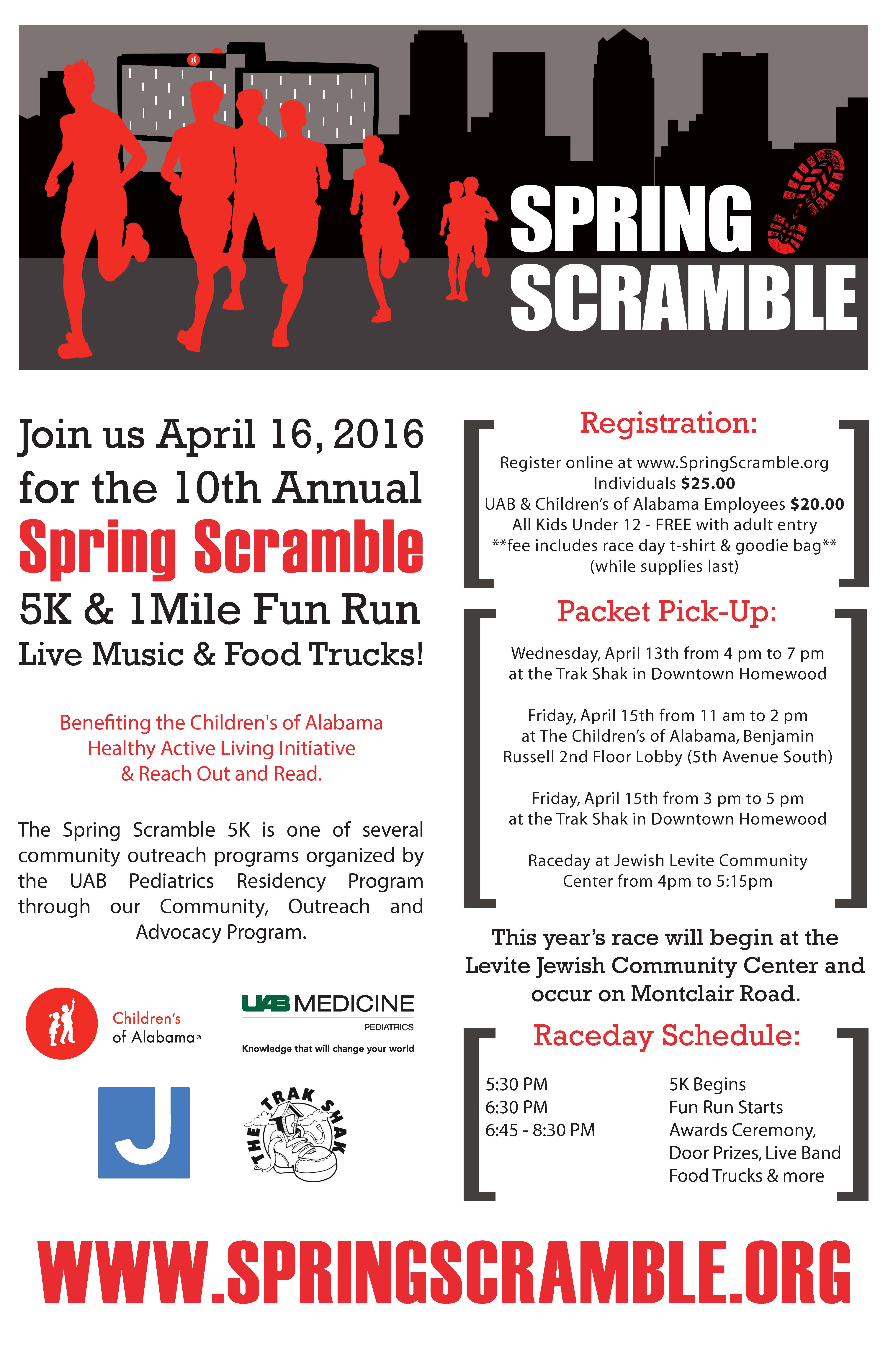 Spring Scramble 2016