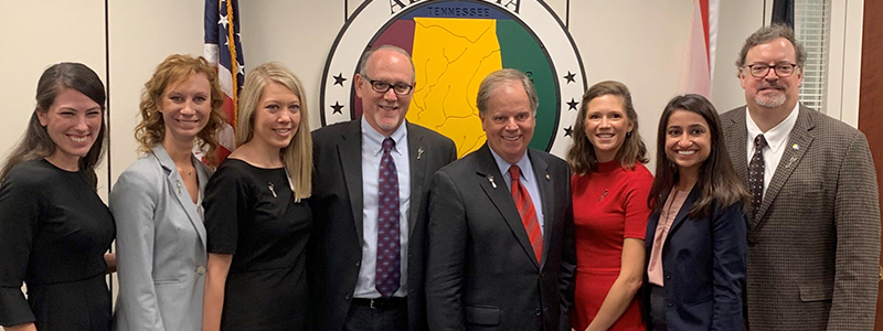 UAB Rheum and Sen. Doug Jones CROP