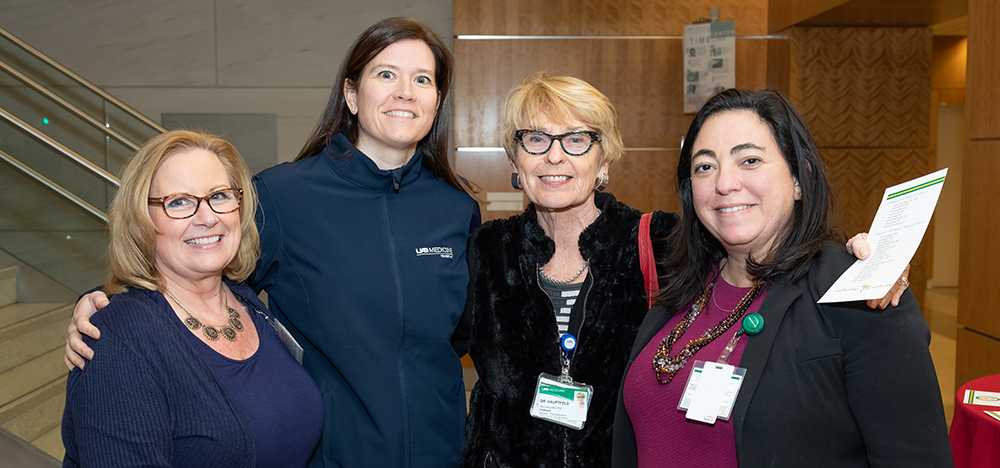 Dr. Vera Hauptfeld-Dolejsek is recognized for her recent promotion at the 2018 Women in Science and Medicine Promotion Reception at the UAB Comprehensive Cancer Center. 