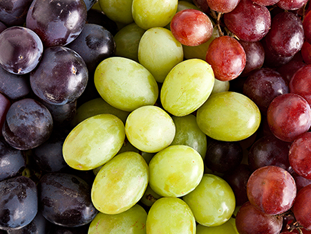 Three kinds of grapes