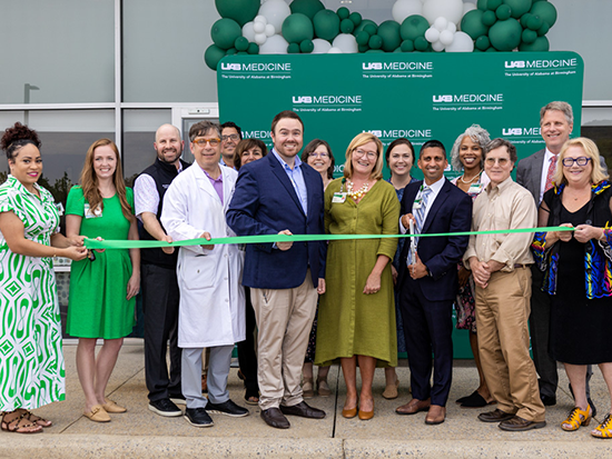 Lee Branch Ribbon Cutting Stream