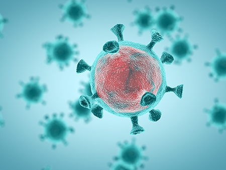 coronavirus,3d render