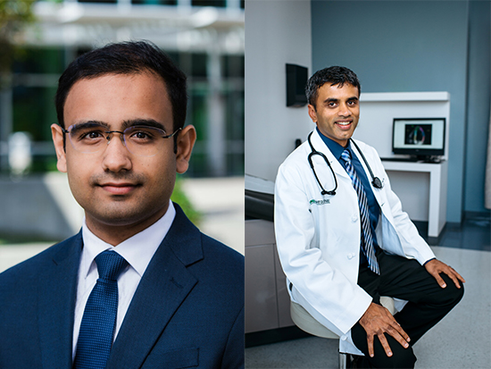 Vibhu Parcha, M.D., and Pankaj Arora, M.D.