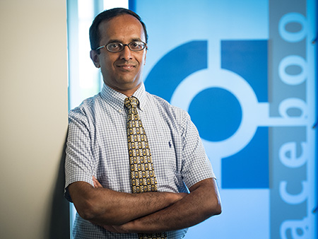 Head shot of Dr. Puri Bangalore (Associate Professor, Computer and Information Sciences) in the Facebook Suite.