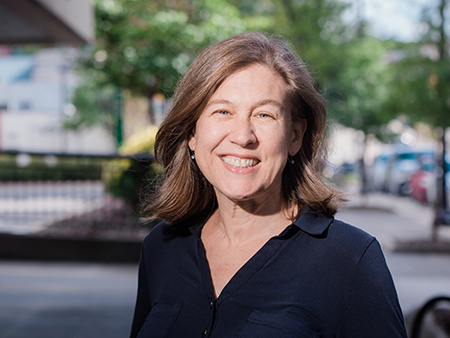 Environmental headshot of Dr. Andrea Cherrington, MD (Professor, Preventive Medicine), October 2021.