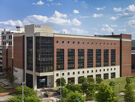 Exterior of Ryals Public Health Building, 2018.