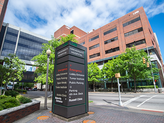 Stream hospital exterior