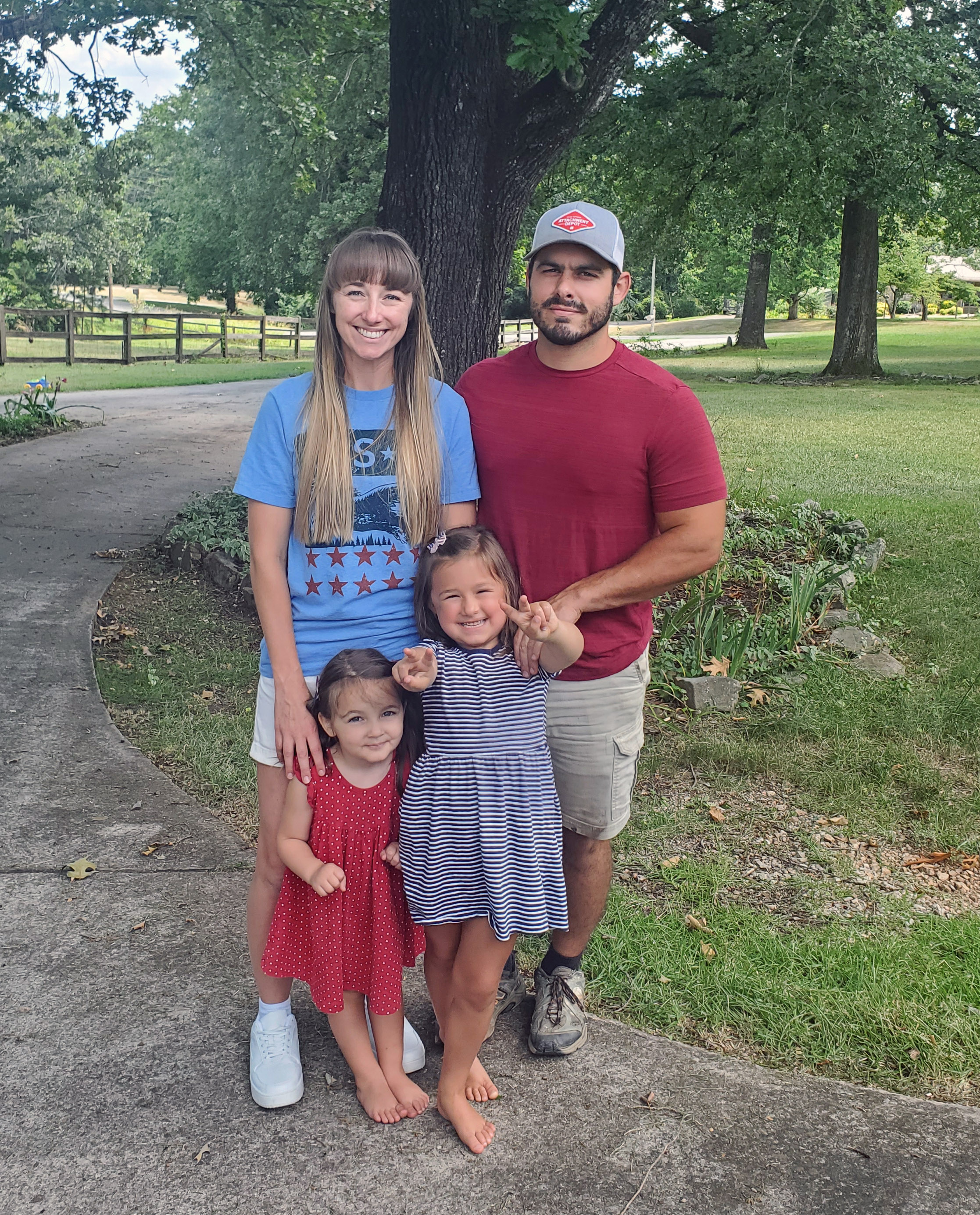 Yusuf Paris Whitaker and daughters