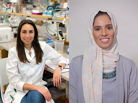 Headshots of Andrea L. Reid and Rudhab Bahabry 