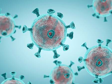 coronavirus,3d render