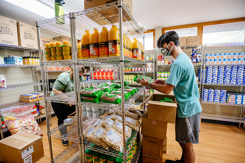 One location of the campus food pantry has moved from Medical Towers to a newly renovated space at 1613 11th Ave. South, formerly Birmingham Pediatric Dental Associates. The Benevolent Fund offices also relocated to the new space.  