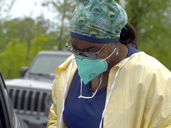 Ramona Bonner coordinated COVID-19 testing sites in Sumter County throughout the pandemic.  (Photography: Jackueline Stephens)