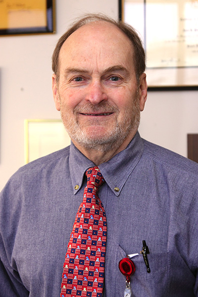 Close-up of Dr. Alan Percy (Pediatric Neurology), 2009.