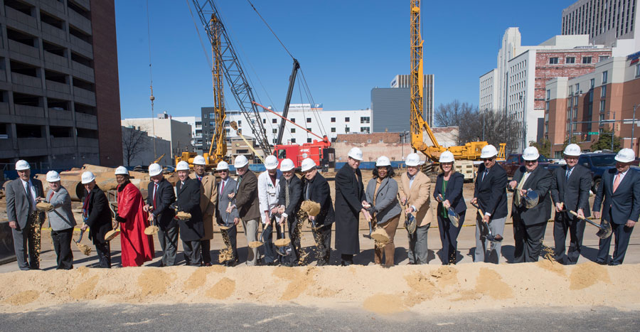 Proton Center Groundbreaking