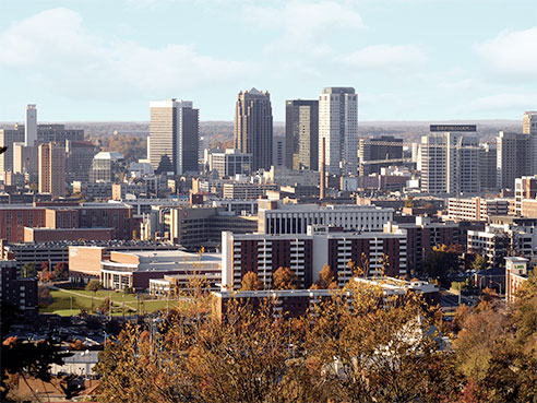 birmingham skyline