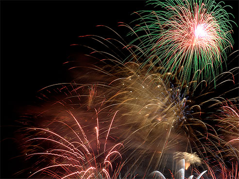 fireworks 2009