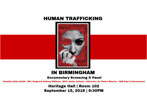 human trafficking poster