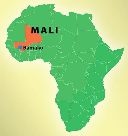 mali map