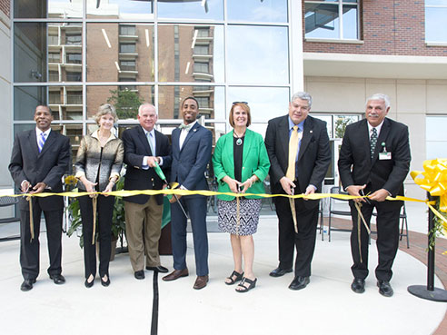 news residence hall dedication