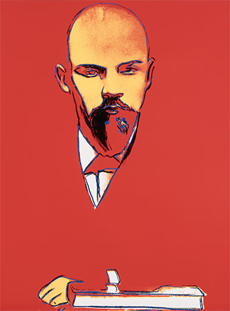 warhol lenin