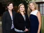 Kelly Flood, M.D., Emily Simmons and Deborah Cleeter