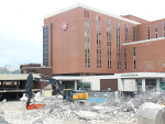 Demolition of Cooper Green’s parking deck is underway