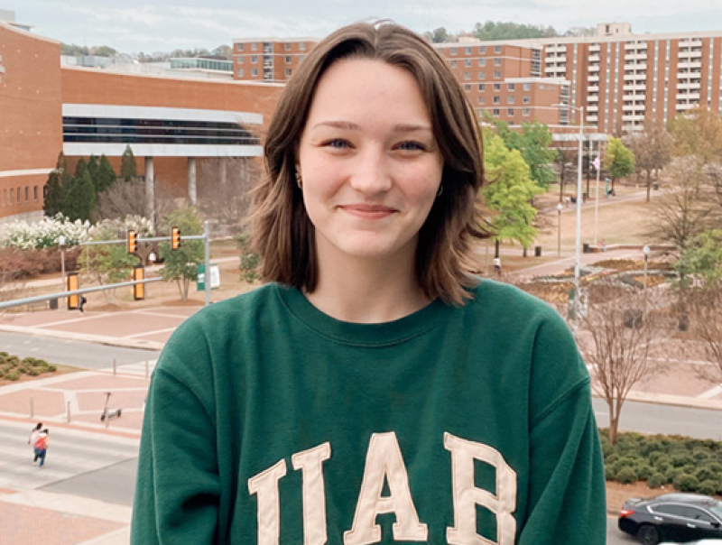 UAB mathematics sophomore is on the fast track to success