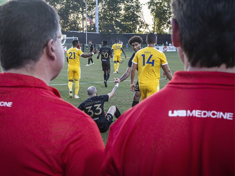 UAB physicians keep Birmingham Legion FC in the game